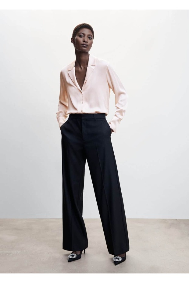 Yakalı Dökümlü Gömlek - 2