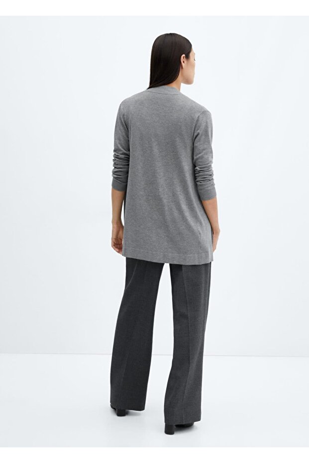 İnce triko hırka - 4