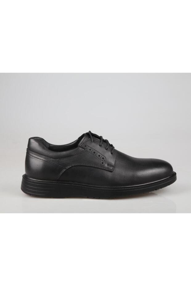 3k1221 Dr Jells Genuine Leather Black Men's Casual Shoes