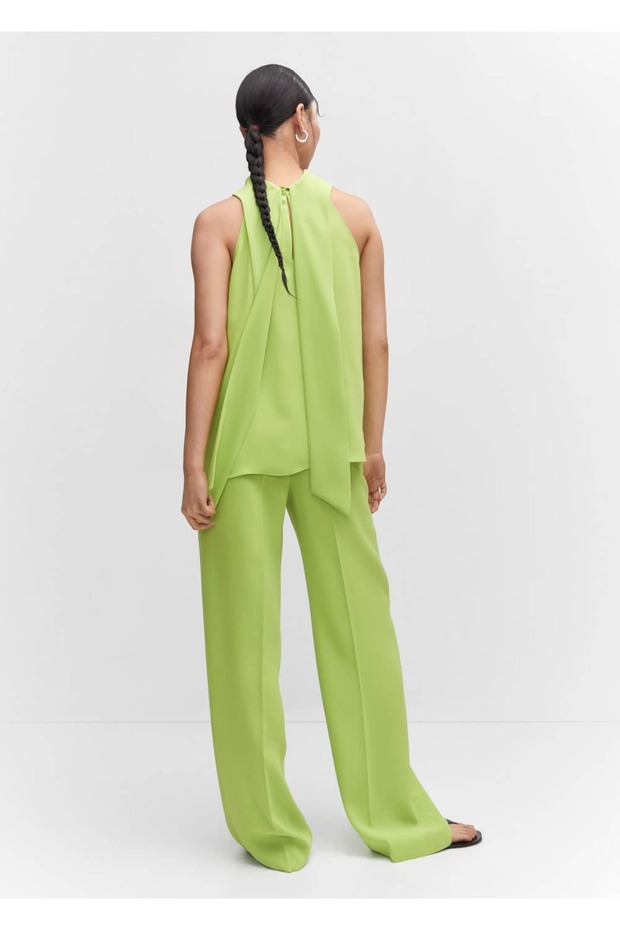 Halter yaka bluz - 4