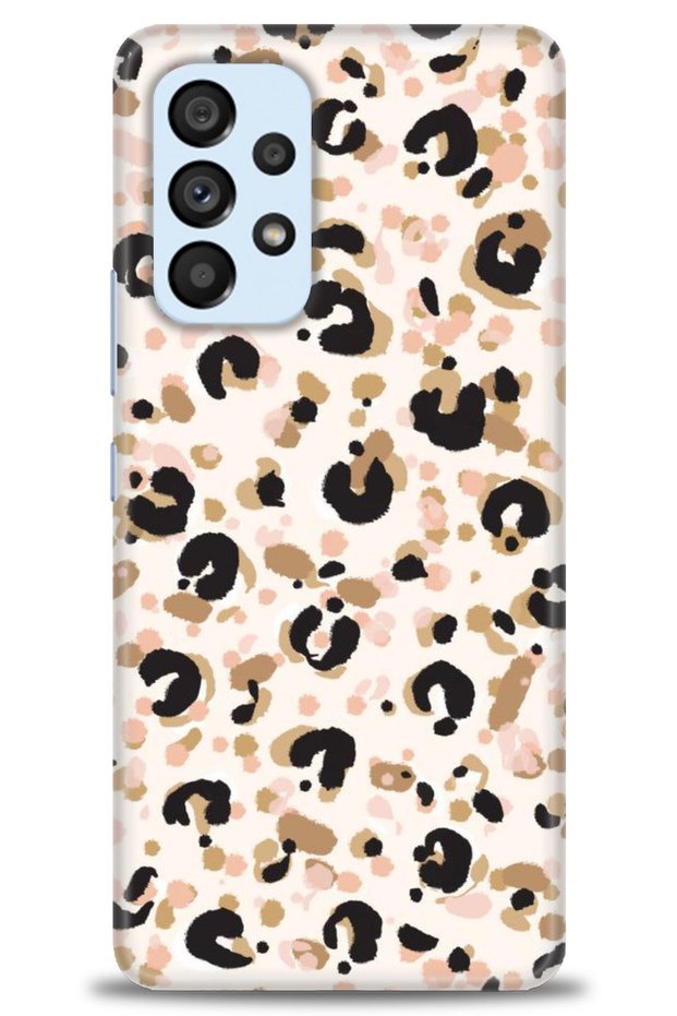 Case for Samsung Galaxy A53 5g Case Hd Printed Case - Leopard + Full Screen Protector