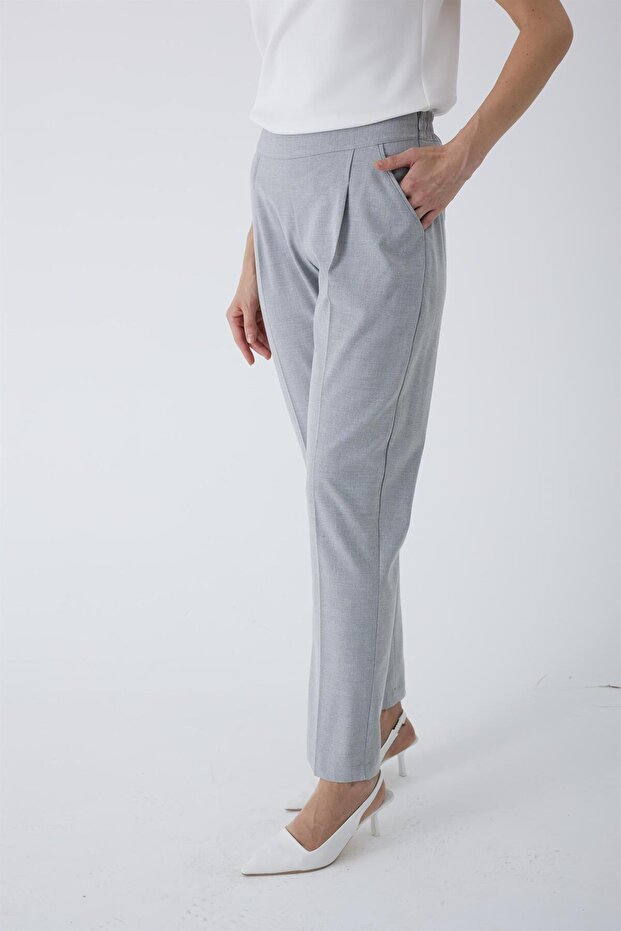 CEPLİ PİLELİ PANTOLON - 1