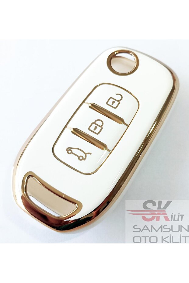 Megane 4 Clio 5 Kadjar Captur Logan Sandero Duster Key Control Case Container White