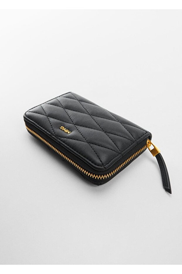 Logolu kapitone cüzdan - 4