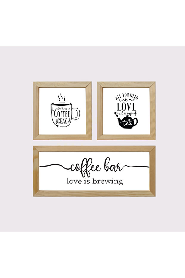 Mutfak Köşesi Çay Kahve Köşesi Lets Have A Coffe Break - 1