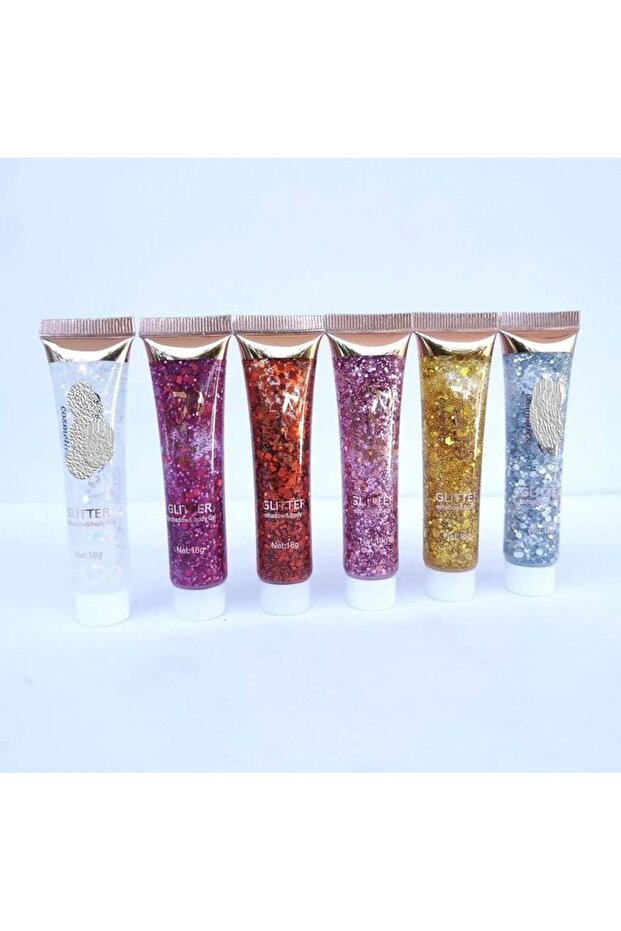 Glitter Eyeshadow and Glitter Gel - For Face and Body
