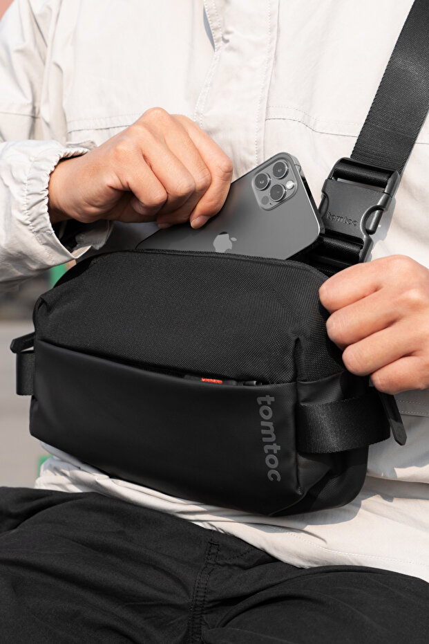 Explorer H02 8.3 Inch / 4l Black Shoulder and Waist Bag - T21s1d1