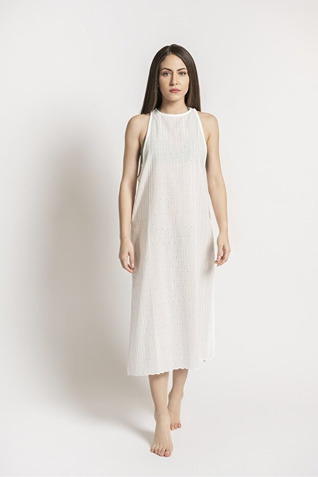 Plaj Elbisesi Maya Uzun - 4