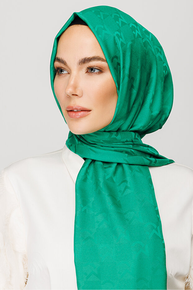 شال جاكار بنمط Mc - 2