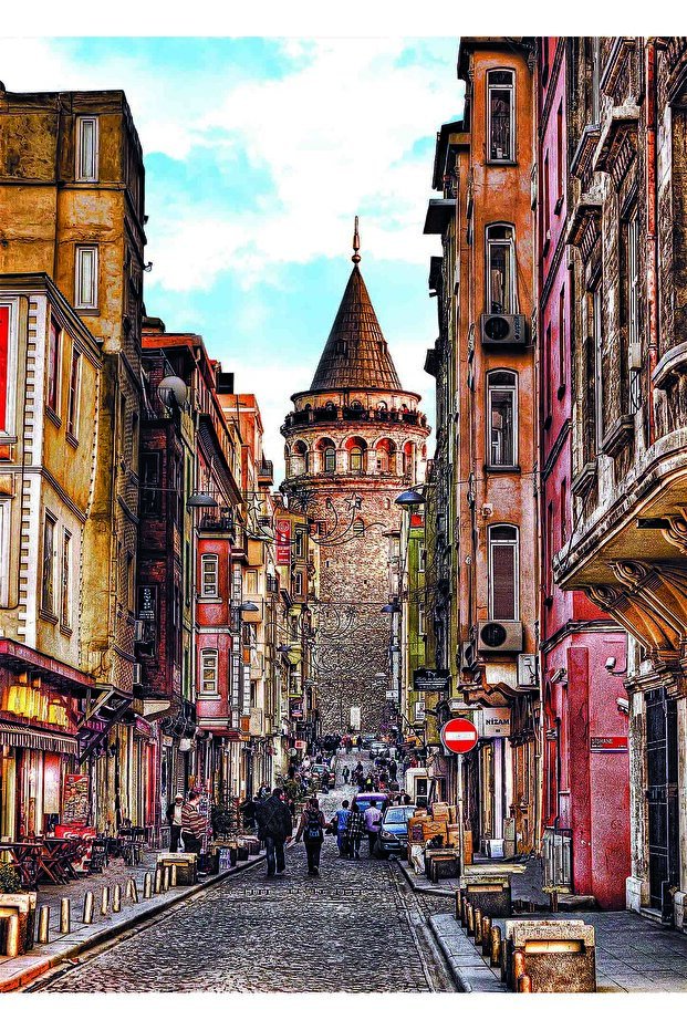 GALATA KULESİ KANVAS TABLO - 1