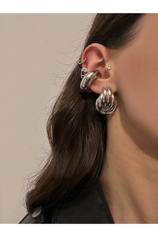 Vintage Model Küpe - 1