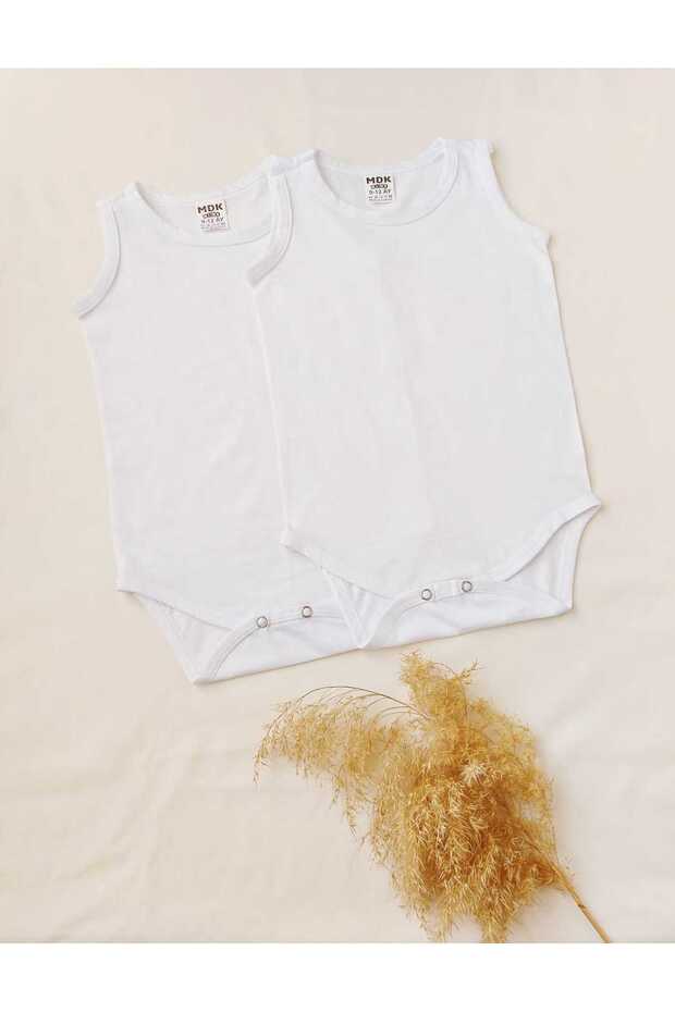 Mdk Shoping 100% Cotton 2-Piece Baby Athlete Bodysuit