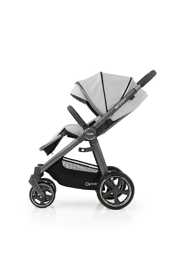 Oyster3 Çift Yönlü Bebek Arabası - Silver Tonic - 5