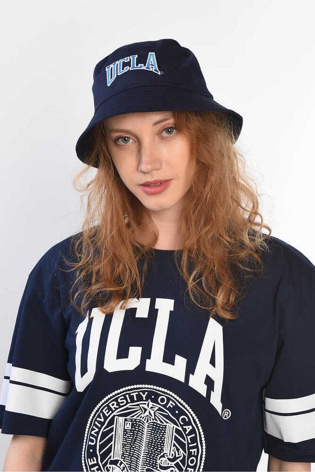 Carson Lacivert Bucket Cap Nakışlı Unisex Şapka - 2