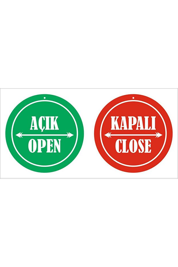 Açık-Kapalı (Open-Close) Kapı Tabelası - 5
