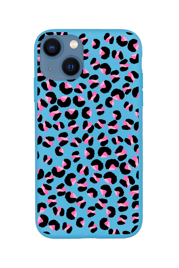 iPhone 14 Plus Pink Tone Leopard Pattern Launch Premium Phone Case - 1