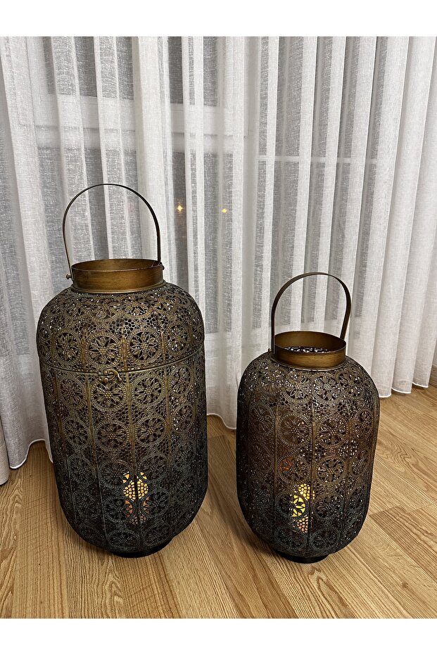 Metal Dekoratif Mum - 1