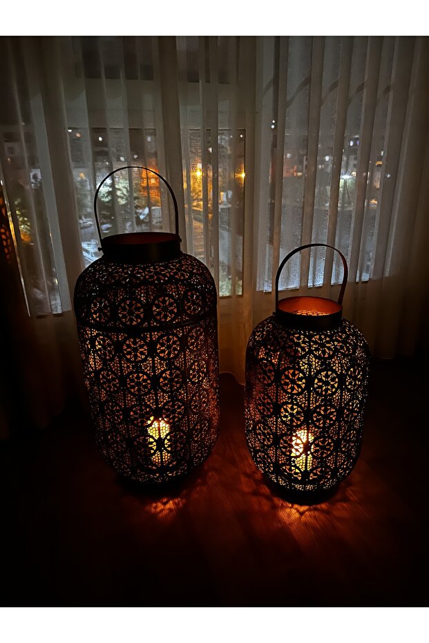 Metal Dekoratif Mum - 2