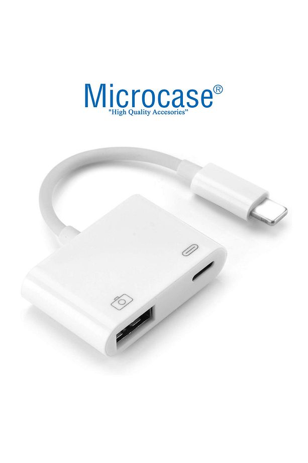 USB 3.0 iPhone iPad Lightning Şarj ve Kamera Adaptörü PD30 - AL4115 - 2