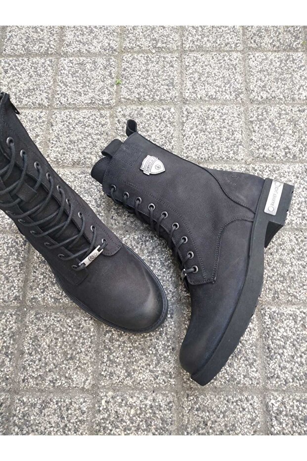 Genuine Leather Nubuck Women's Boots 102 23930-Z