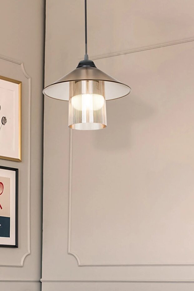 Atlas Bal Camlı Sarkıt Avize - 1