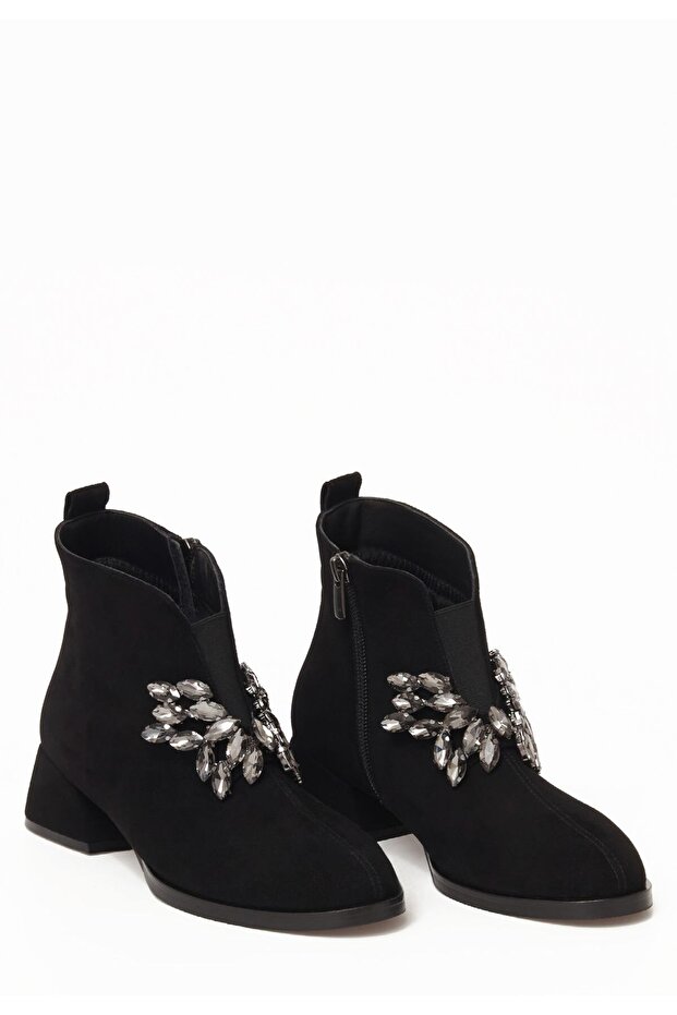 Taşlı Süet Bot - 2