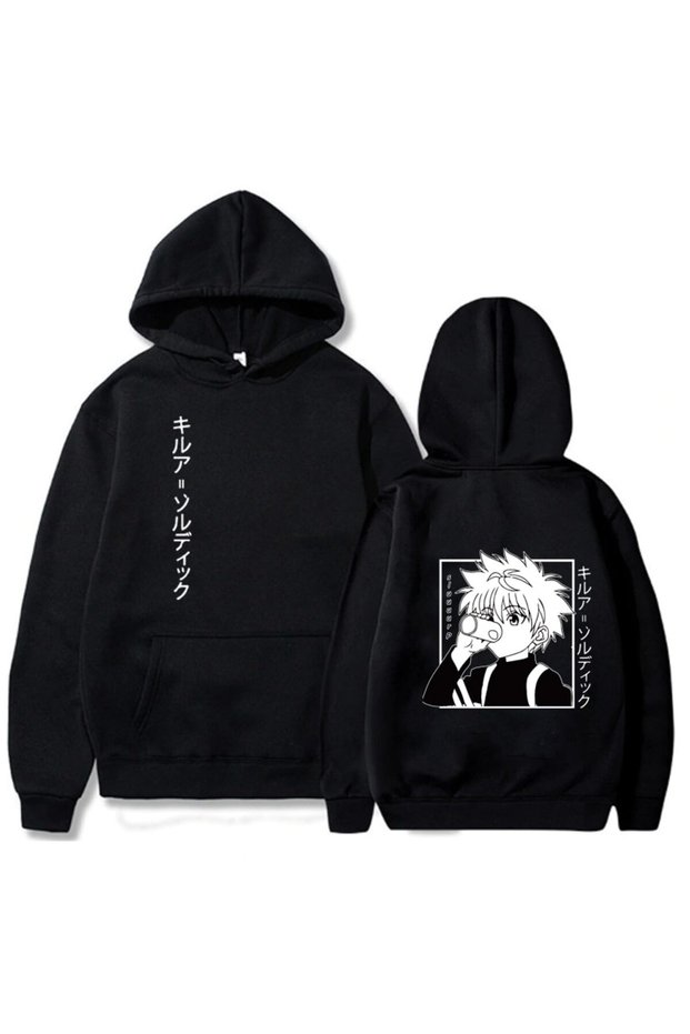 Killua Hunter Hooded Hoodie Unisex