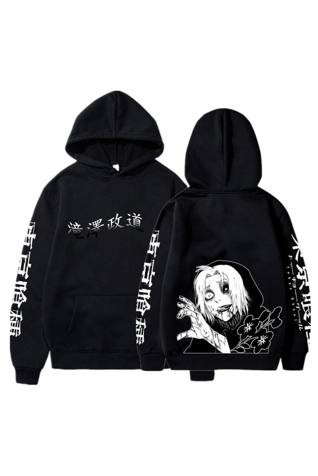Tokyo Ghoul Takizawa Seido printed Hoodies