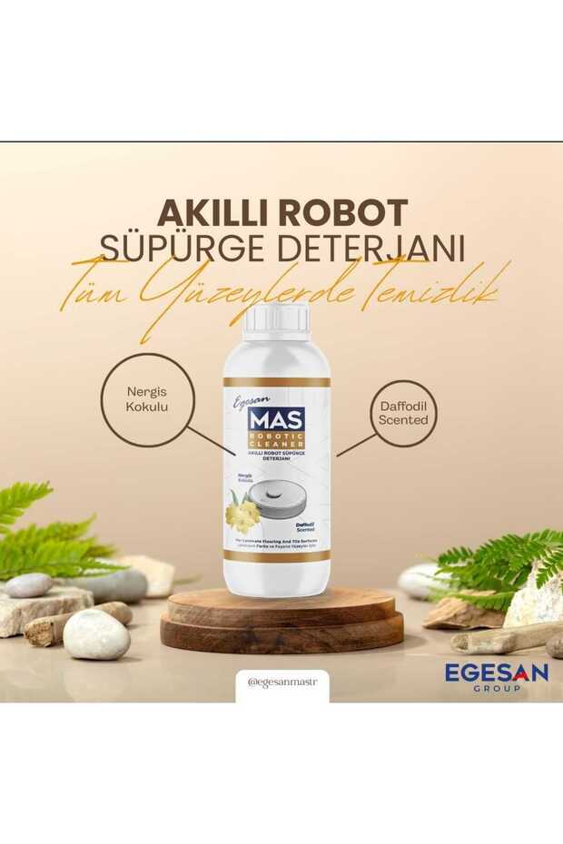 Robot Süpürge Deterjanı Solüsyonu Nergis Kokulu 1000 ML - 5