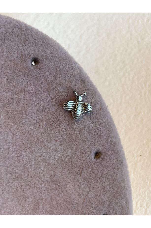 Gümüş Arı piercing - 1 adet - 1