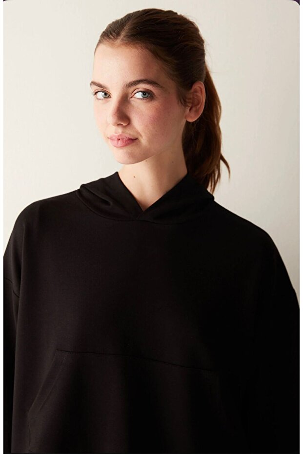 Sılky feel sweatshırt - 5