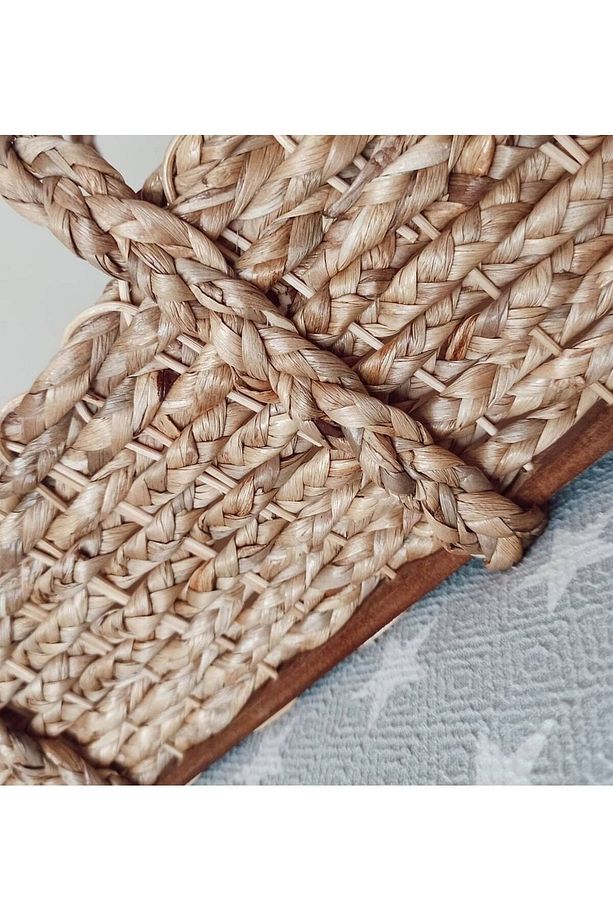 Hasır Bambu Rattan Puset Bebek Bezi Değiştirme Puset ( Minder Yastık Dahil Değildir) - 6