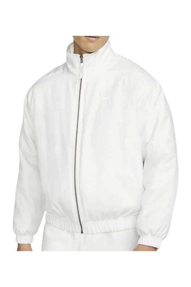Solo Swoosh Satin Bomber Jacket