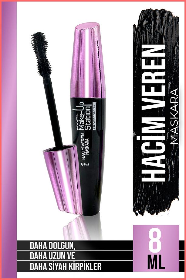 Make Up Station Hacim Veren Maskara 8 ML - 1