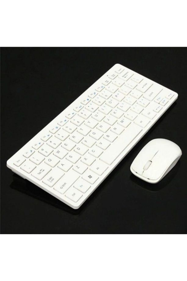 Klavye Mini Keybord Kablosuz Klavvye Mouse Set - 1