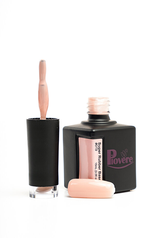 Renkli Rubber Base Coat Solid 19 (15ml) - 5