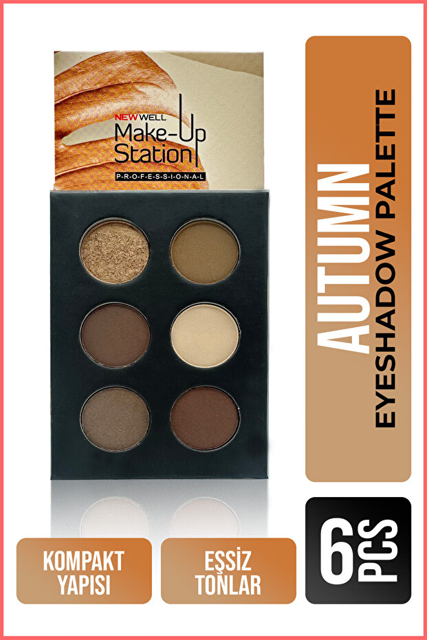 New Well Make Up Station Autumn Eyeshadow Palette