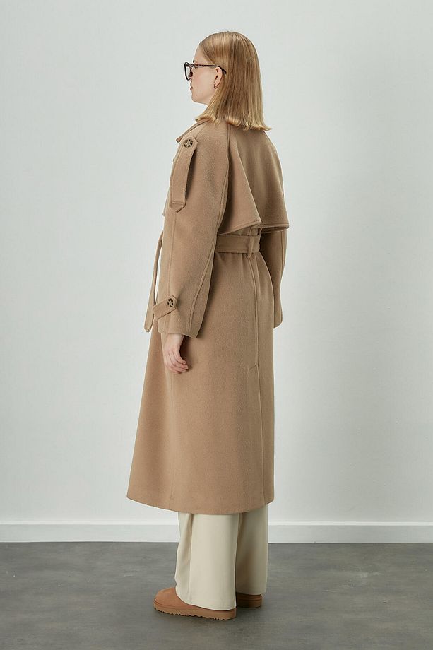 PREMIUM KAŞE TRENÇ KABAN CAMEL - 8