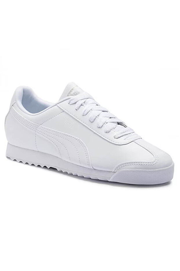 حذاء رياضي روما أساسي باللون الأبيض والرمادي الفاتح 353572   21 - 1