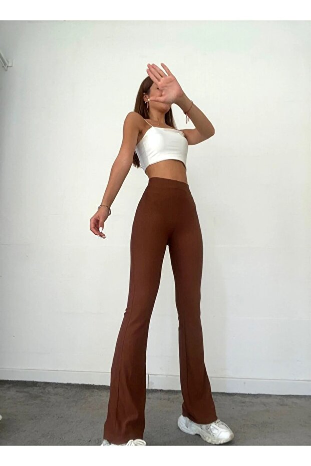 Spanish Leg Brown Tights