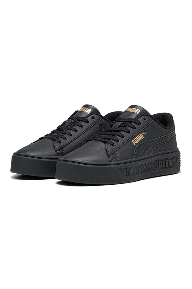 390758 07 Smash Platform V3 Kadın Siyah Sneaker - 3