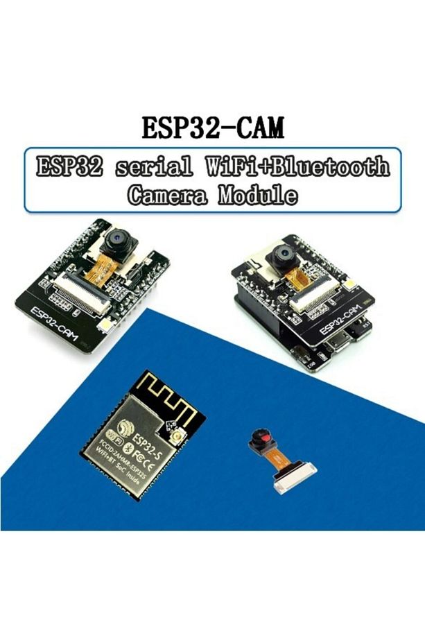 Esp32-cam + Esp32 Seri Wifi Esp32 + Ov2640 Kamera Esp32 Cam - 2
