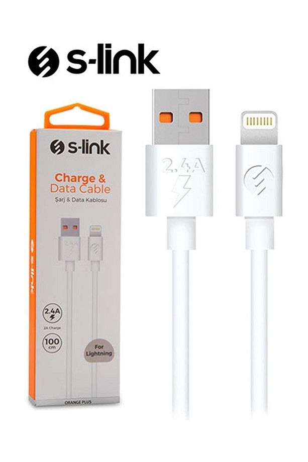 Iphone Uyumlu Lightning Güvenli Hızlı Şarj Kablosu 2.4a 1m. - 1