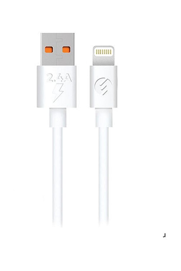 Iphone Uyumlu Lightning Güvenli Hızlı Şarj Kablosu 2.4a 1m. - 2