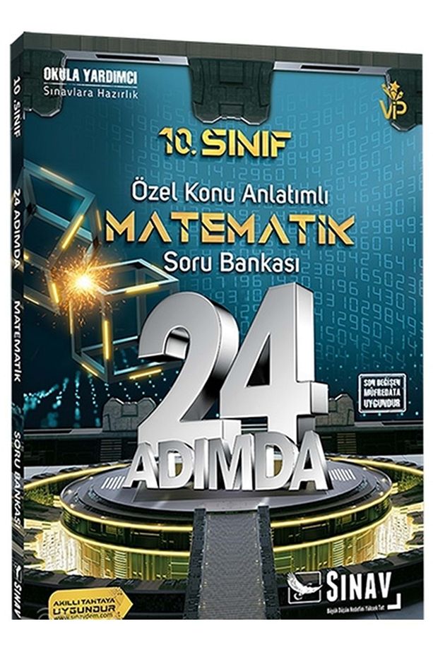 10. Sınıf Matematik 24 Adımda Özel Konu Anlatımlı Soru Bankası - 1