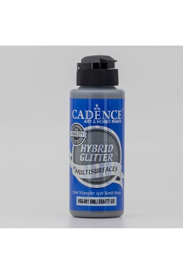 Hybrid Glitter Multisurface 120 Ml Hsg081 Simli Grafiti Gri - 1