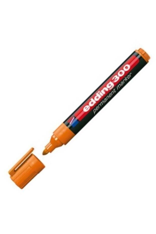 300 Turuncu Permanent Marker Kalem - 1
