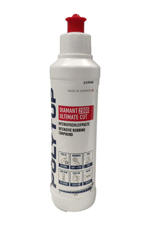 Diamant 2000 Ultimate Cut Agresif Kalın Pasta 250 ml - 1
