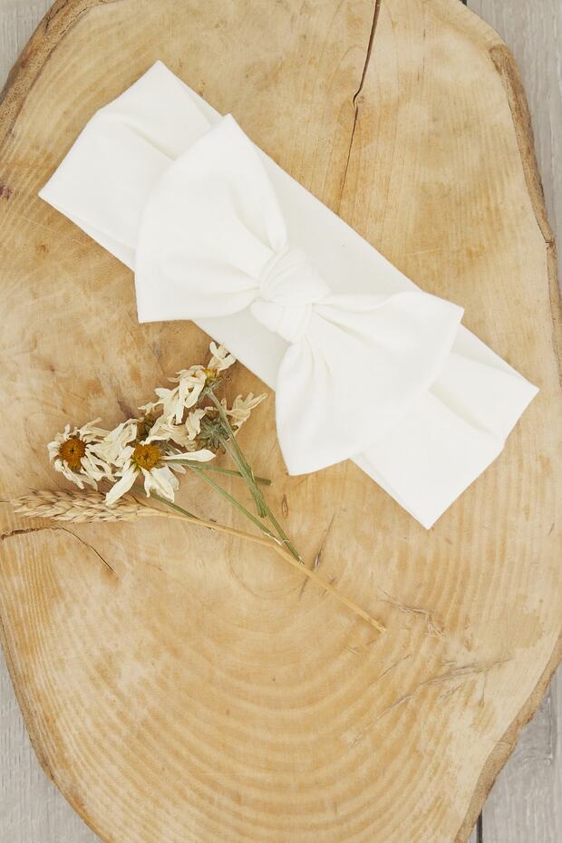 Handmade Soft Bow Tied Natural Cotton Combed Baby Kids Girls Bandana ELITE SERIES