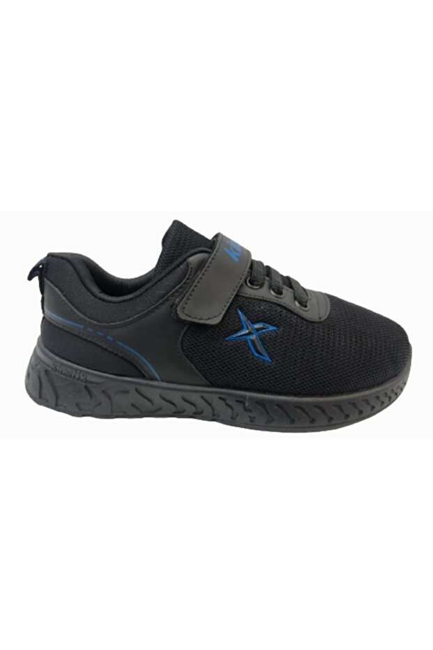 Boy's Black Cobalt Blue Rebound Sneakers